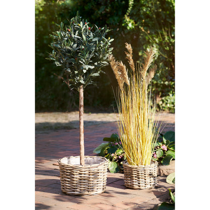 Kalak Baskets - Baskets, kubu rattan, natural set of 2
