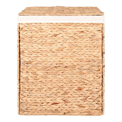 Passo Laundry Basket - Laundry Basket, water hyacinth, nature 43x32x55 cm