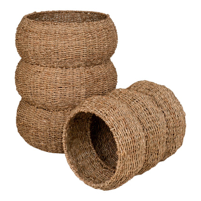 SARBAS BASKETS | SET VAN 2 | SEAGRASS NATUUR