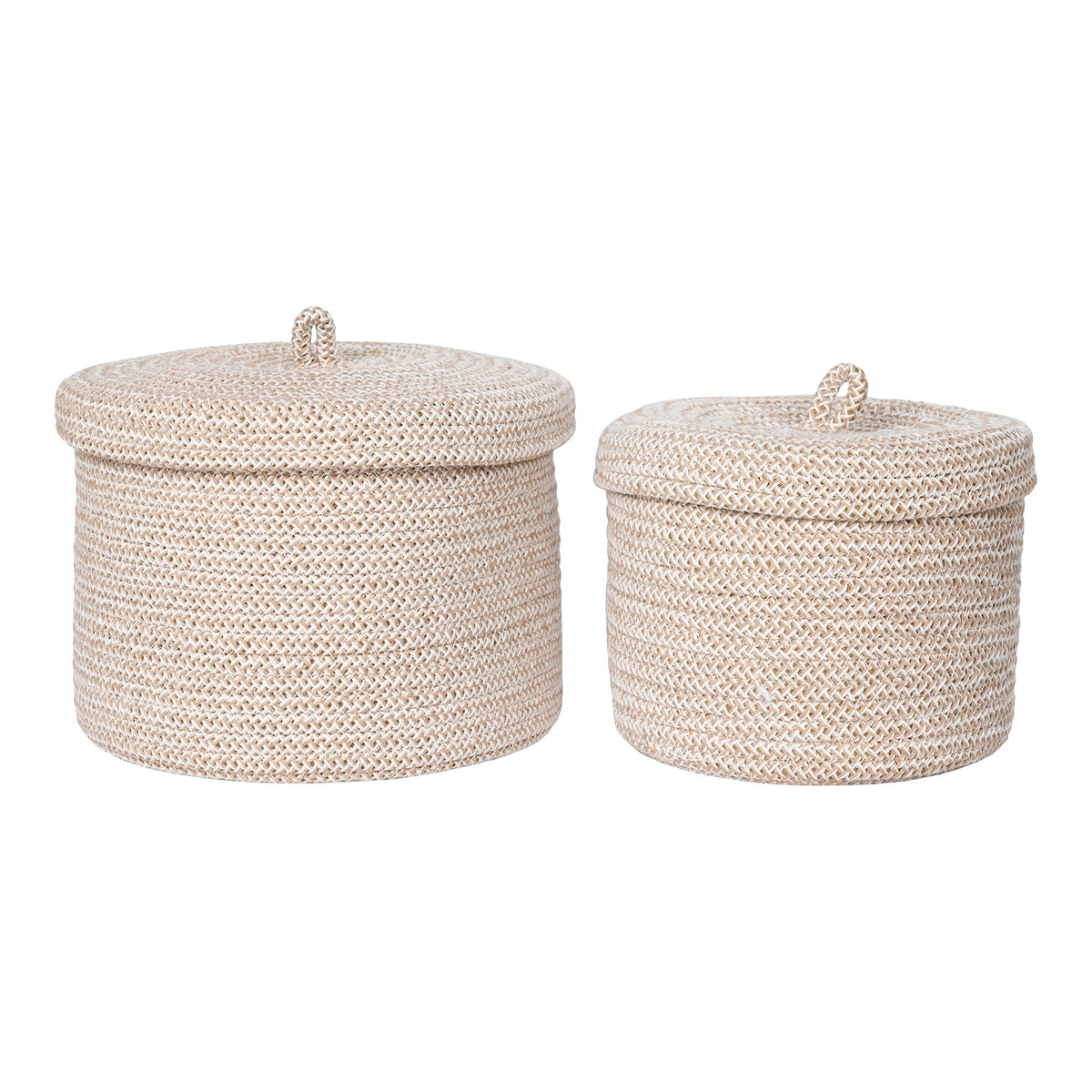 Manden Sebal – katoen, beige, set van 2