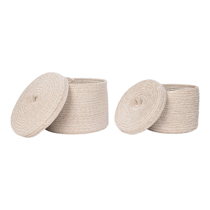 Manden Sebal – katoen, beige, set van 2