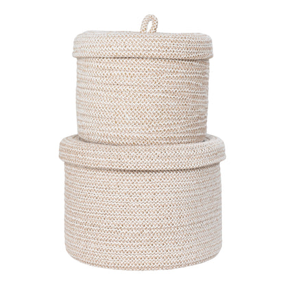 Manden Sebal – katoen, beige, set van 2