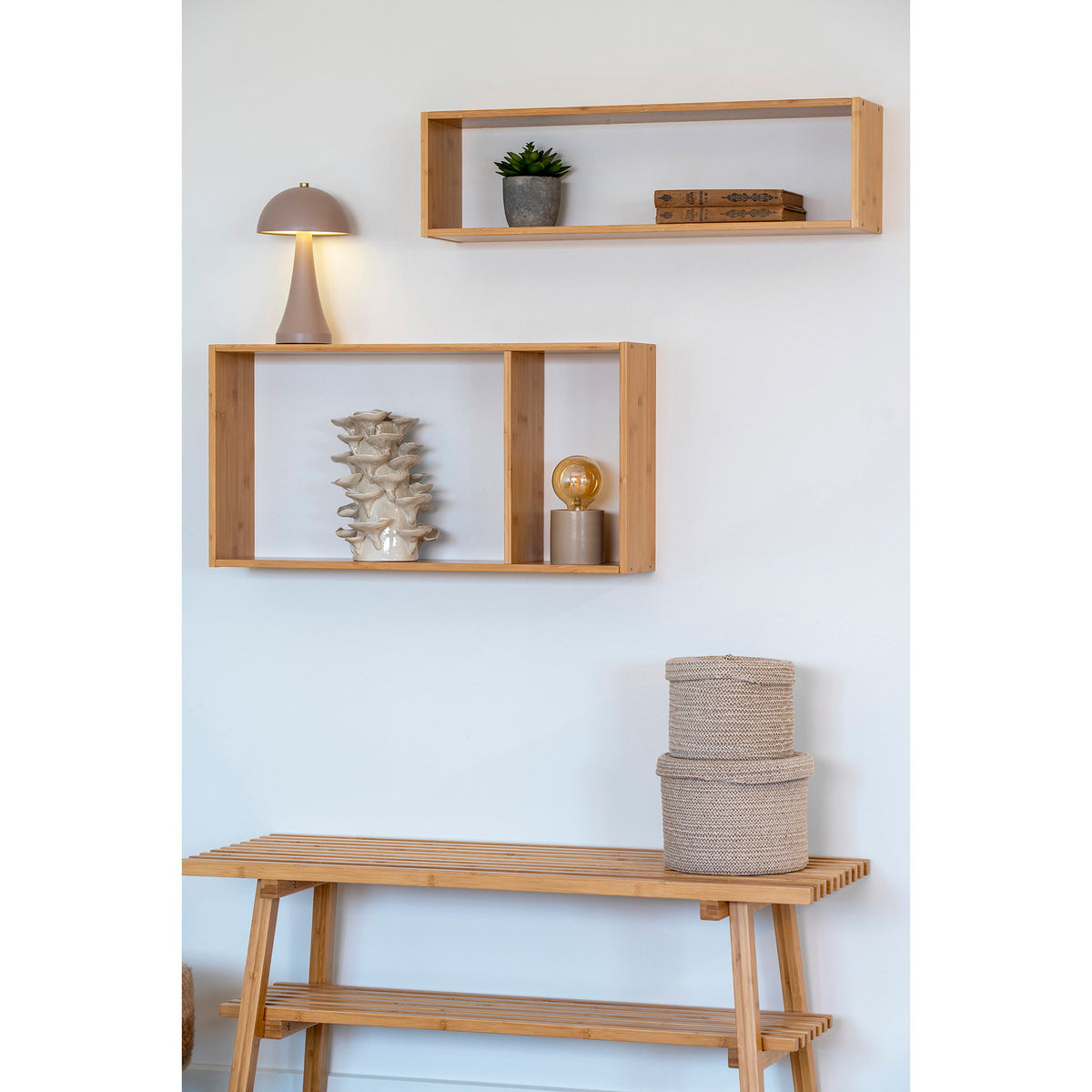 Manden Sebal – katoen, beige, set van 2