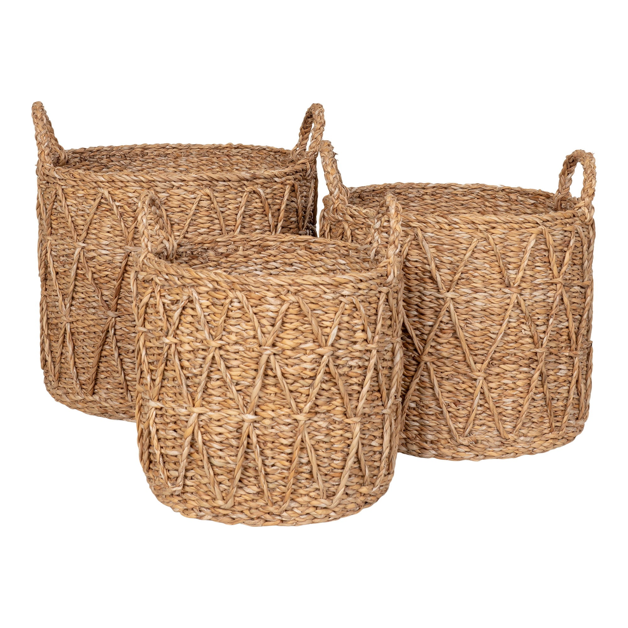 KRABI BASKETS | SET VAN 3 | SEAGRASS NATUUR