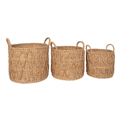 KRABI KÖRBE | 3ER-SET | SEAGRASS NATUR
