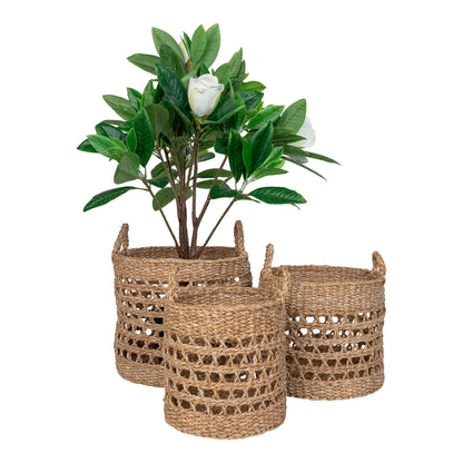 BALOK KÖRBE | 3ER-SET | SEAGRASS NATUR