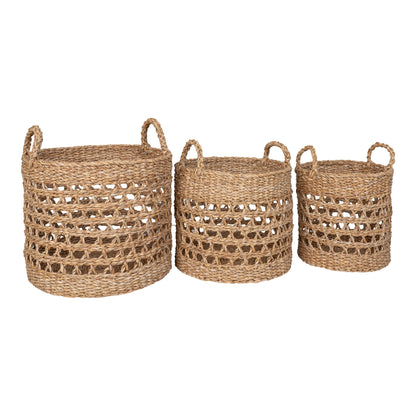 BALOK KÖRBE | 3ER-SET | SEAGRASS NATUR