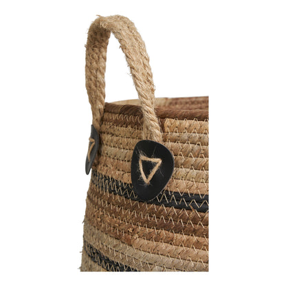 ERBA BASKETS | SET VAN 2 | BANANA LEAF NATUUR