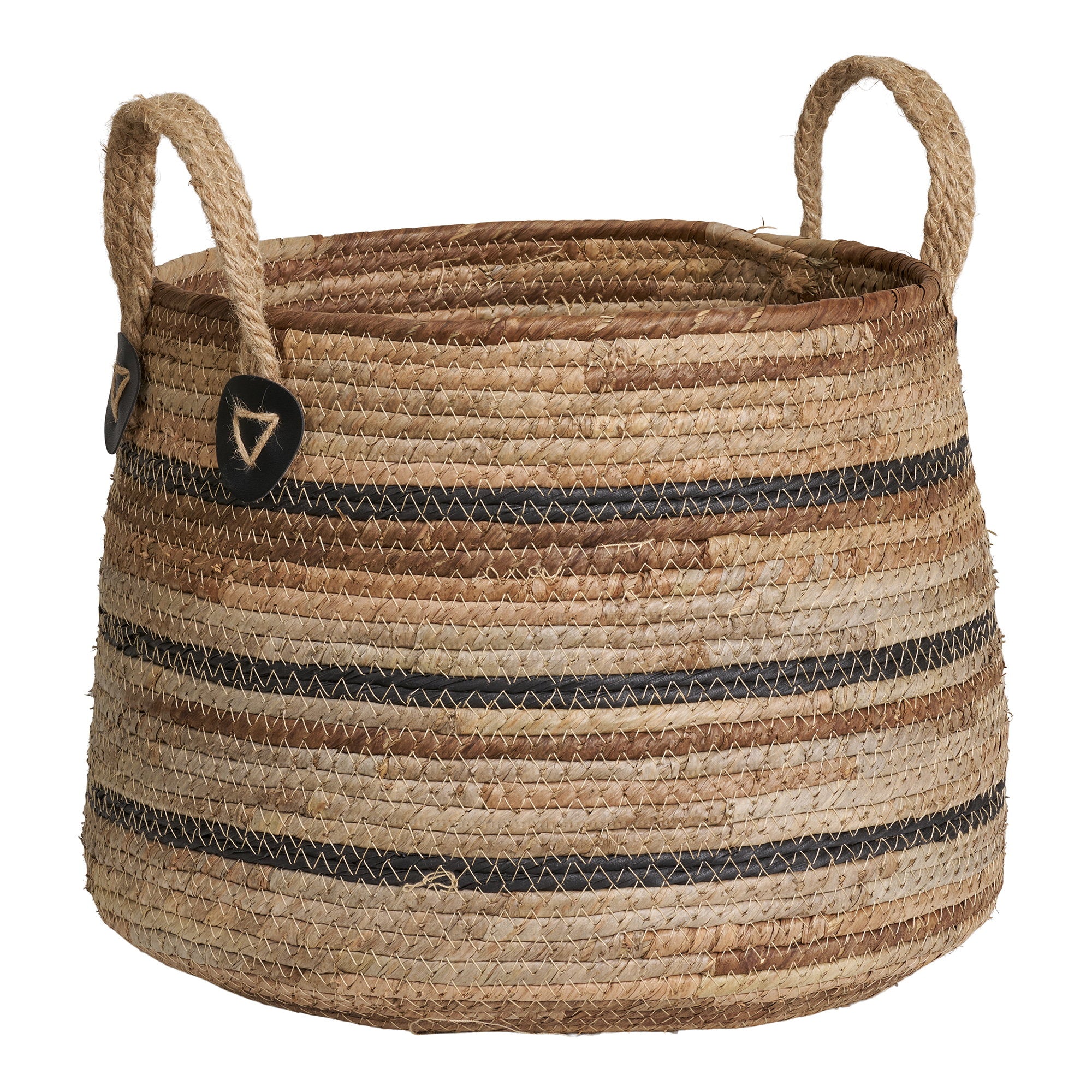 ERBA BASKETS | SET VAN 2 | BANANA LEAF NATUUR