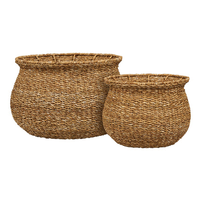 Eden Baskets - Körbe, Seegras, Natur, 2er Set