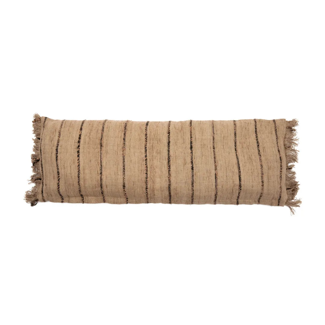 Kissenbezug „The Oh My Gee“ – Beige Schwarz – 35x100