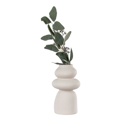 Vase – Vase, Keramik, beige ø14,5x26,5 cm
