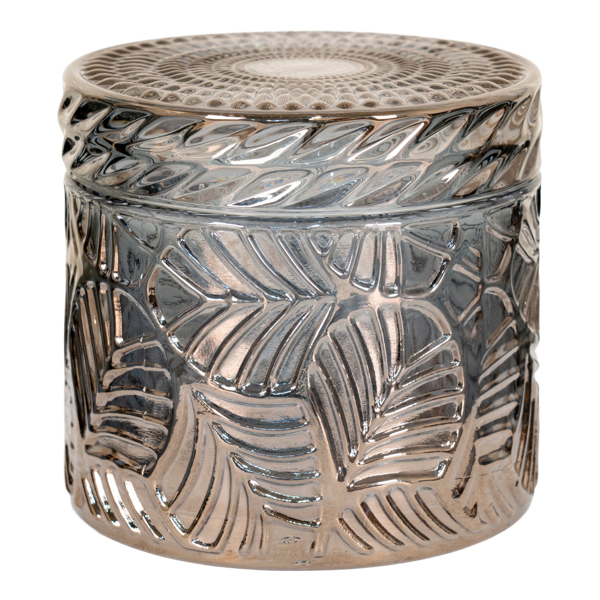Jars - Jars, glass, smoked color set of 2