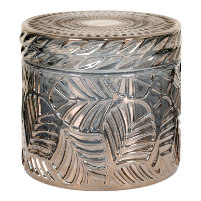 Jars - Jars, glass, smoked color set of 2