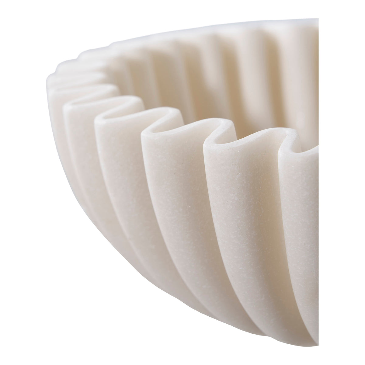 Schaal Bowl – polyresin, beige, ø20x6,5 cm