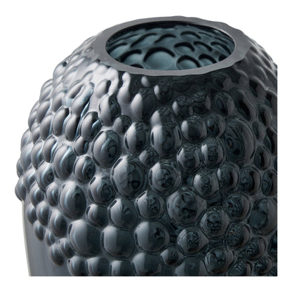 Vase - Vase, glass, dark grey ø14x25 cm