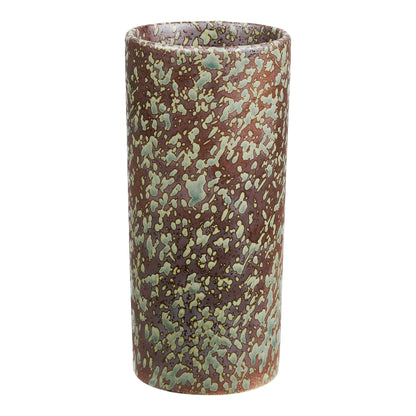 Vase - Vase, Keramik, Dunkelbraun/Waldnachtgrün, ø9,5x20 cm