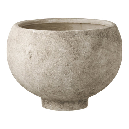 Blumentopf – Blumentopf, Keramik, Grau, ø26x19,5 cm