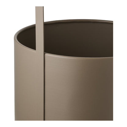 Flowerpot - Flowerpot, steel, brown set of 2