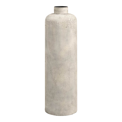 Hou Decorative Pot - Decorative pot, metal, antique beige ø24x78.5 cm