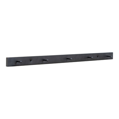 Vita Coat rack - Coat rack, steel, black 70x4x4 cm