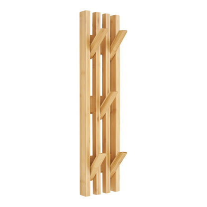 Ember Coat Rack - Coat rack, bamboo, natural 14x60 cm