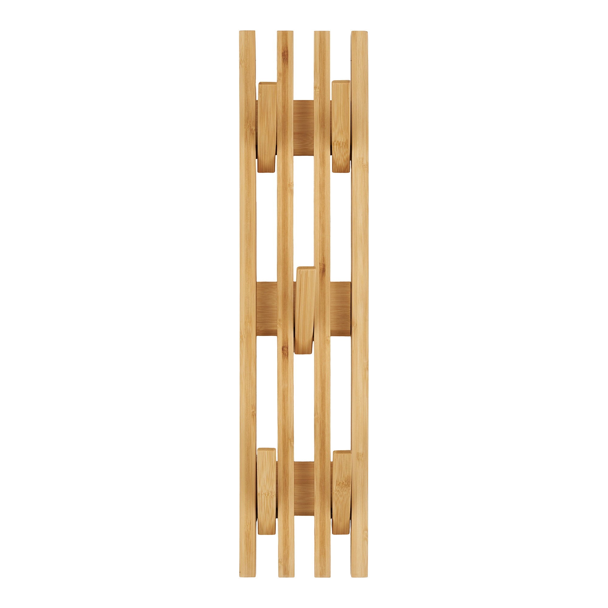 Ember Coat Rack - Coat rack, bamboo, natural 14x60 cm