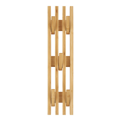 Ember Coat Rack - Coat rack, bamboo, natural 14x60 cm