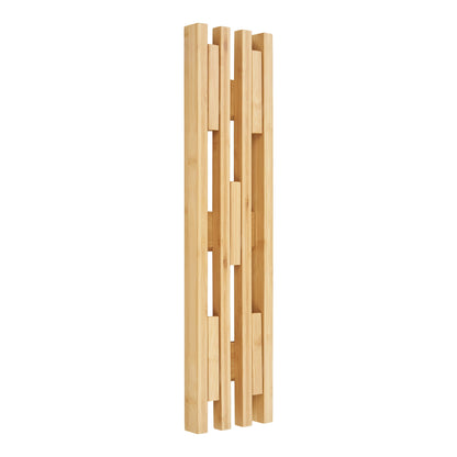Ember Coat Rack - Coat rack, bamboo, natural 14x60 cm