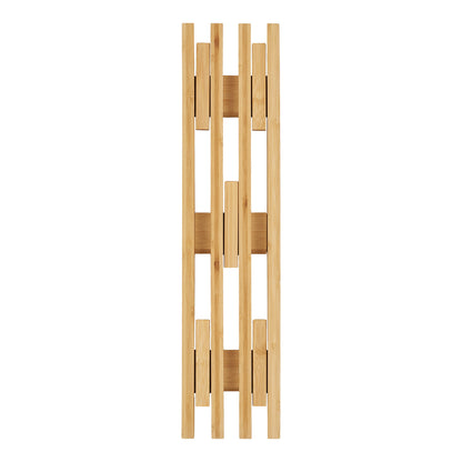 Ember Coat Rack - Coat rack, bamboo, natural 14x60 cm