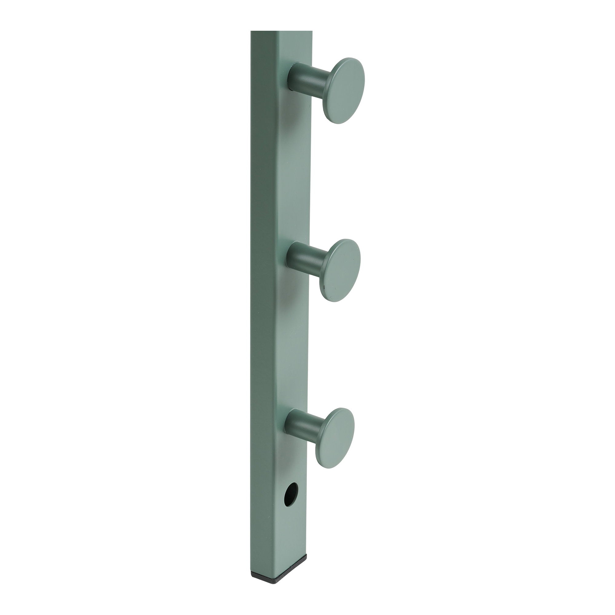 Trento Clothes Rack - Clothes rack, metal, green 3x30x82 cm