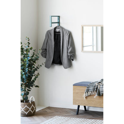 Trento Clothes Rack - Clothes rack, metal, green 3x30x82 cm
