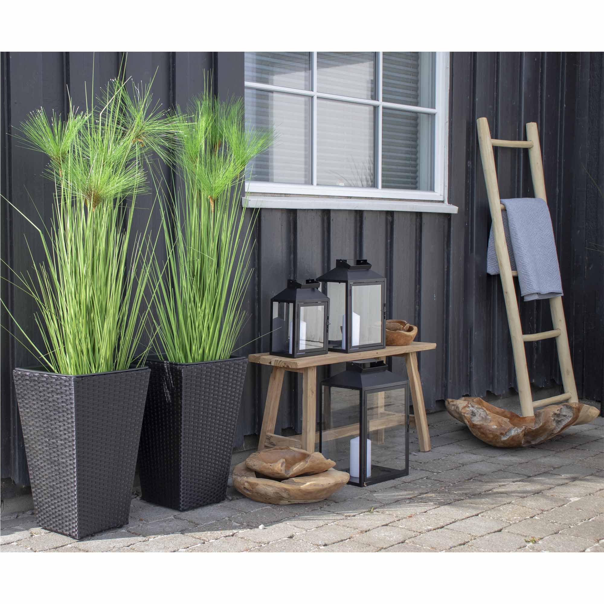 Decorative ladder - Decorative ladder, teak, natural 50x150 cm