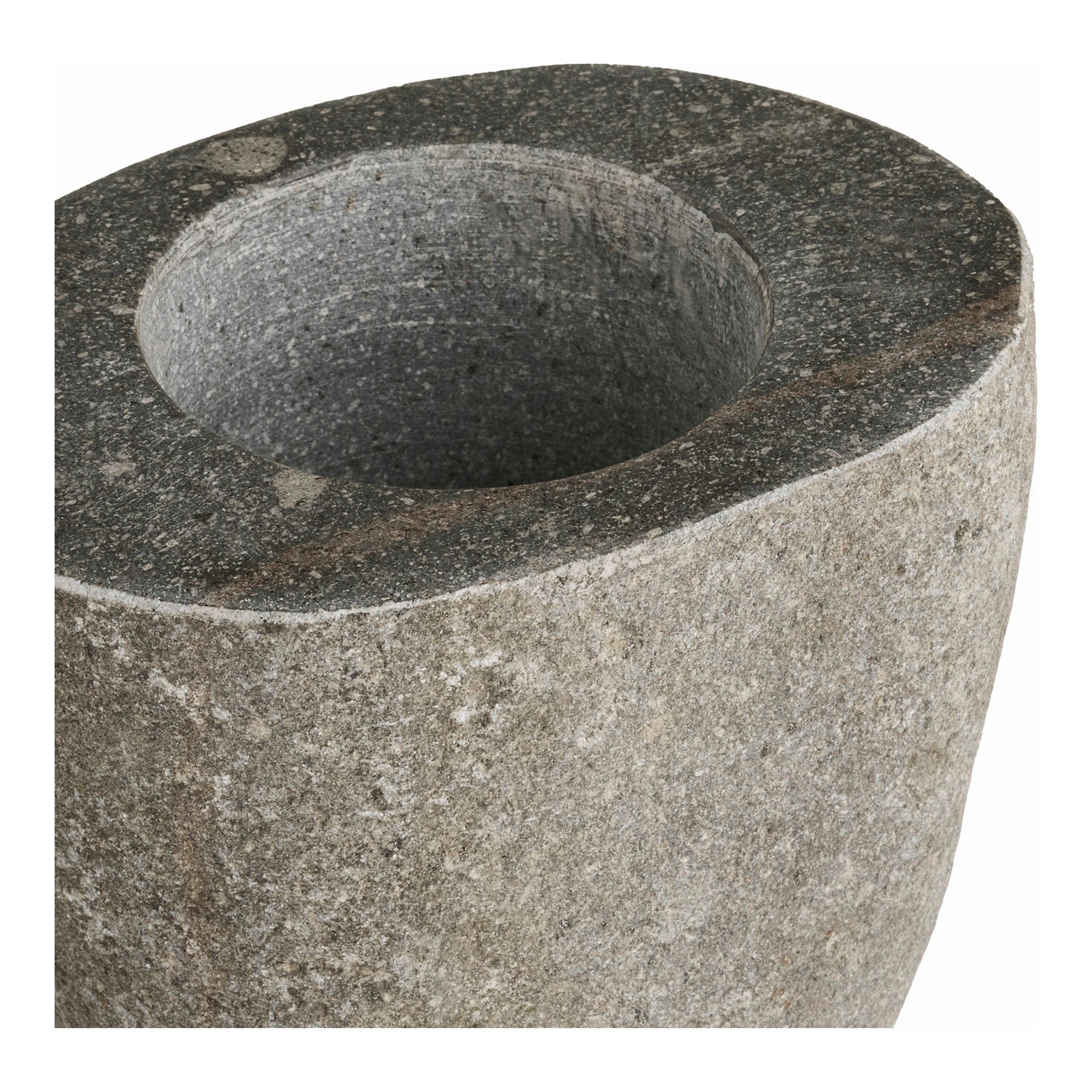 Gara Storrage Jar - Storrage jar, riverstone, natural 9x10,5x10 cm