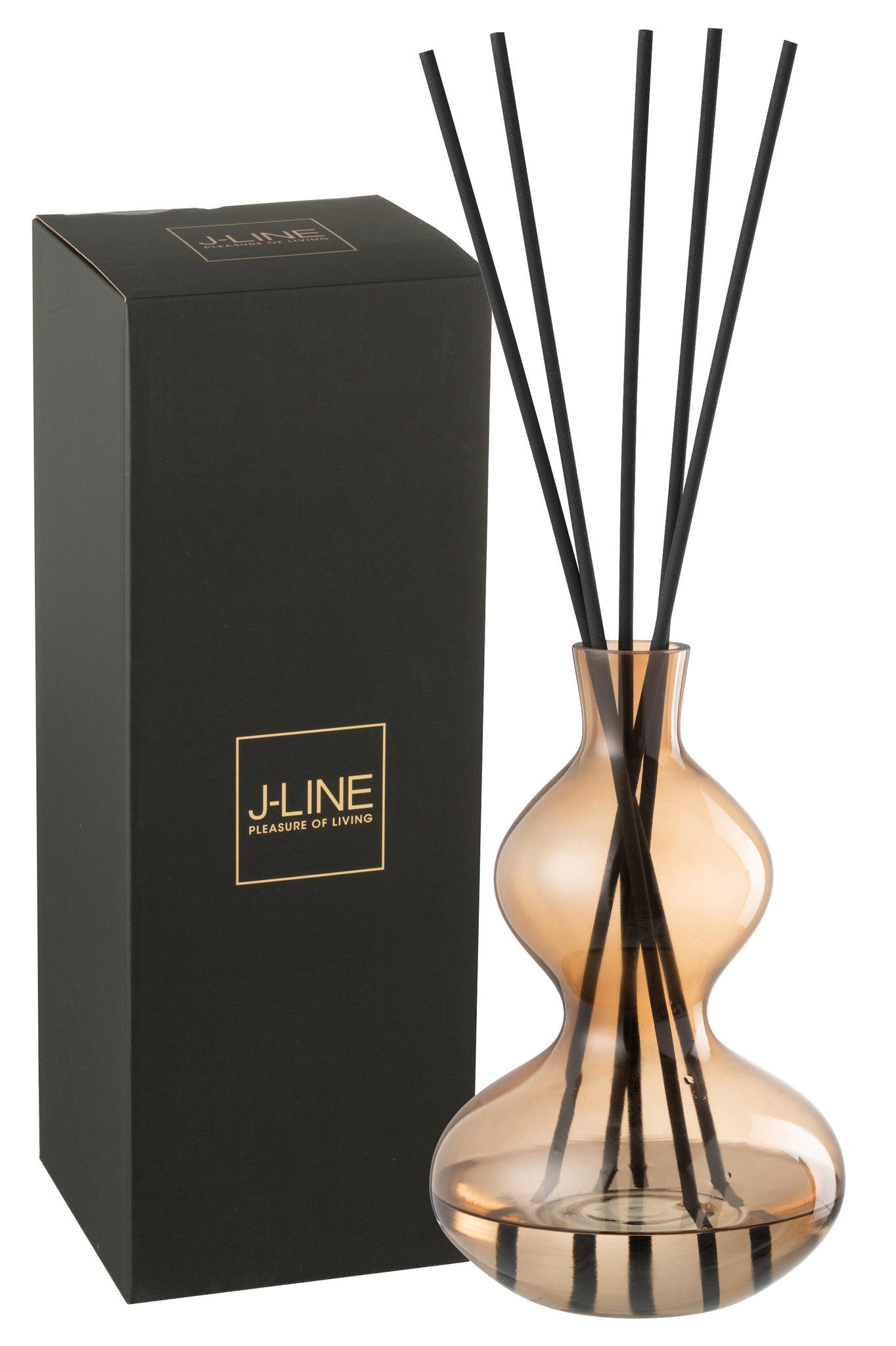 Scented Oil Nordic Vetiver Glass Amber Large