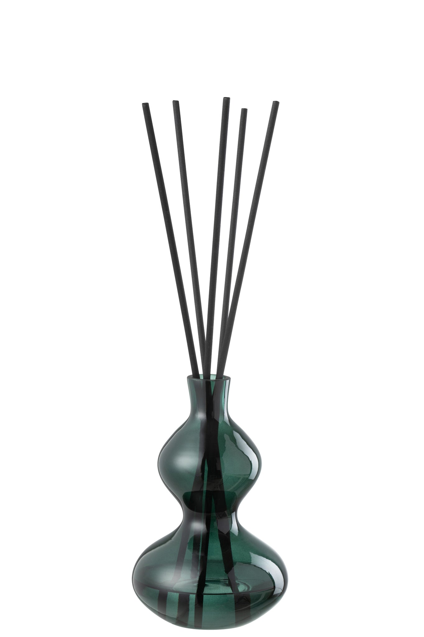 Scented Oil Cedar Breeze Glass Dark Green Small
