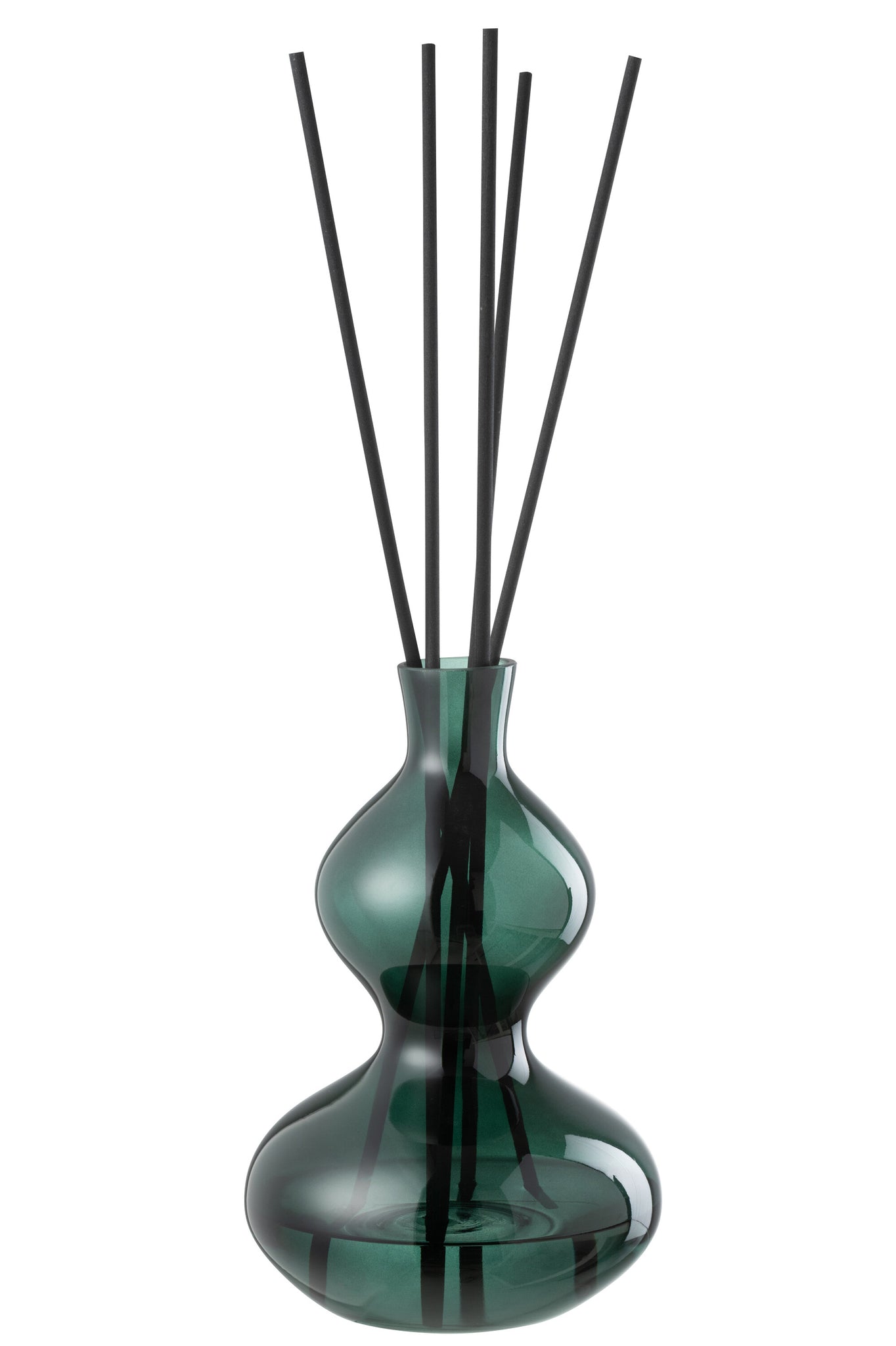 Scented Oil Cedar Breeze Glass Dark Green Large