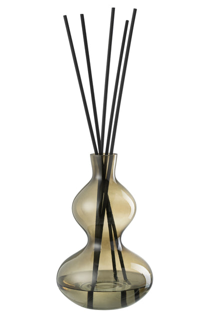 Duftöl Olive &amp; Weihrauch, Glas, Grün, Groß