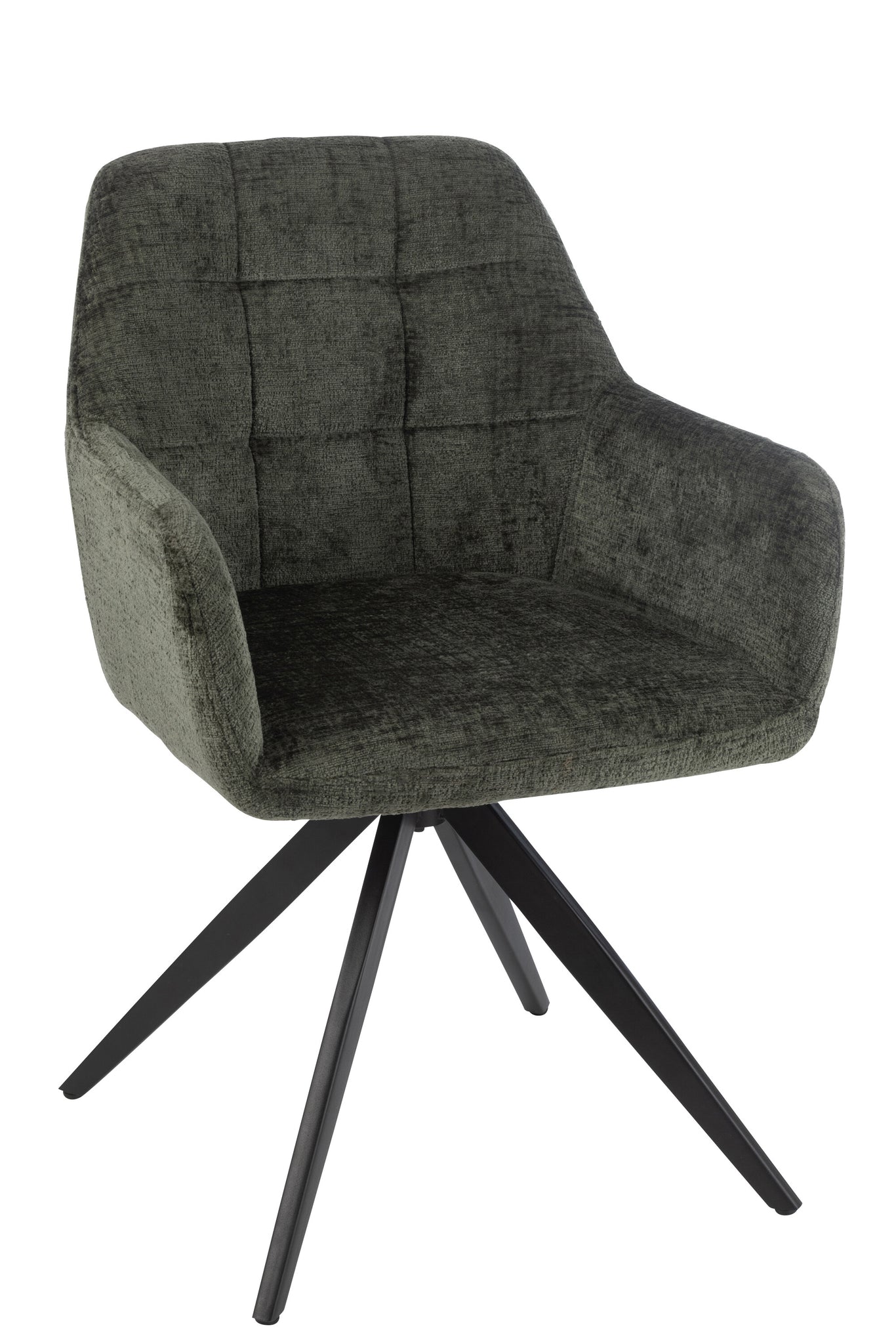 Chair Louna Iron/Acrylic Green