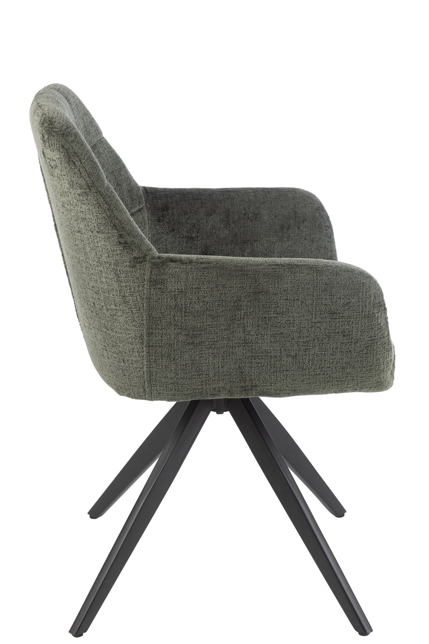 Chair Louna Iron/Acrylic Green