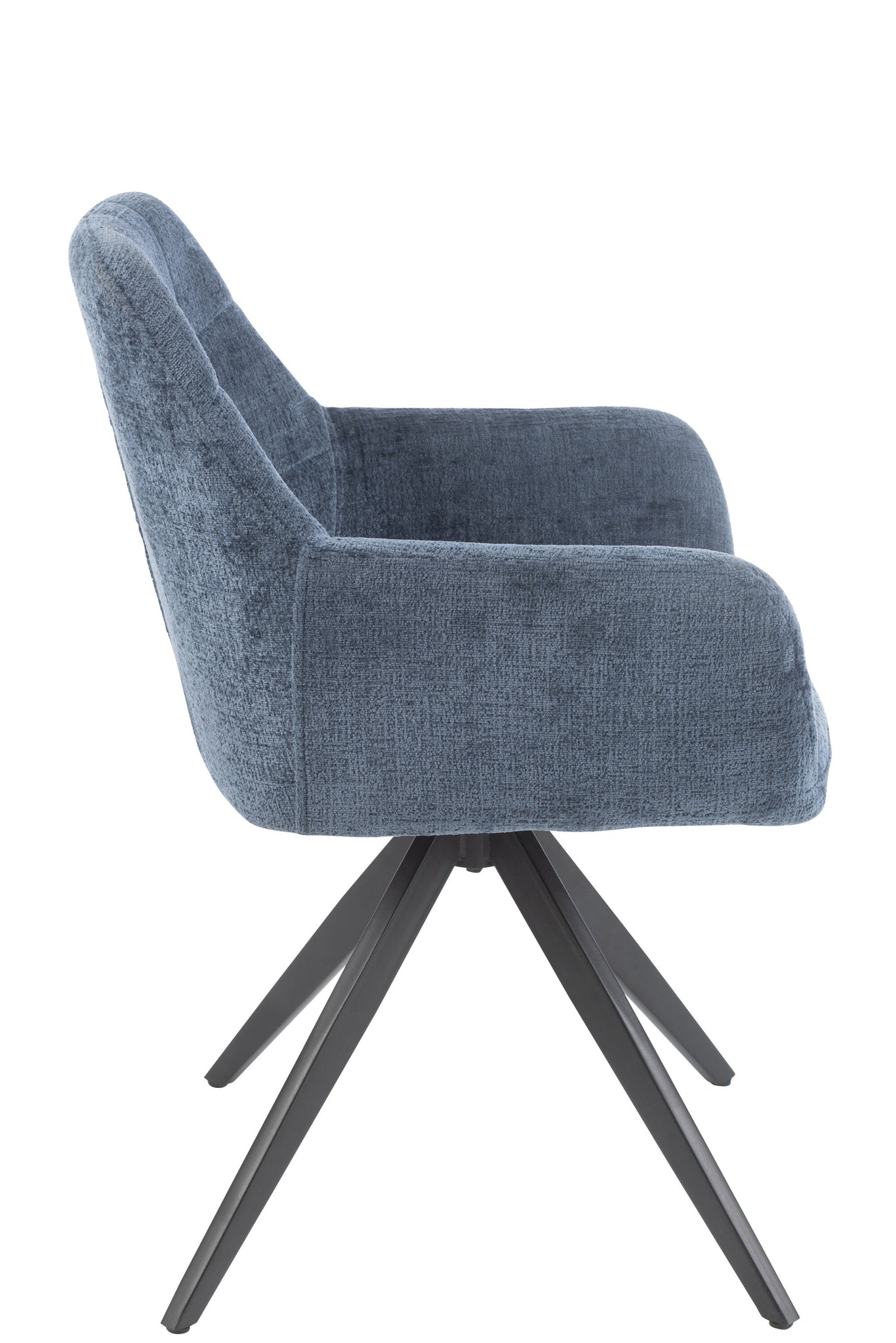Chair Louna Iron/Acrylic Blue