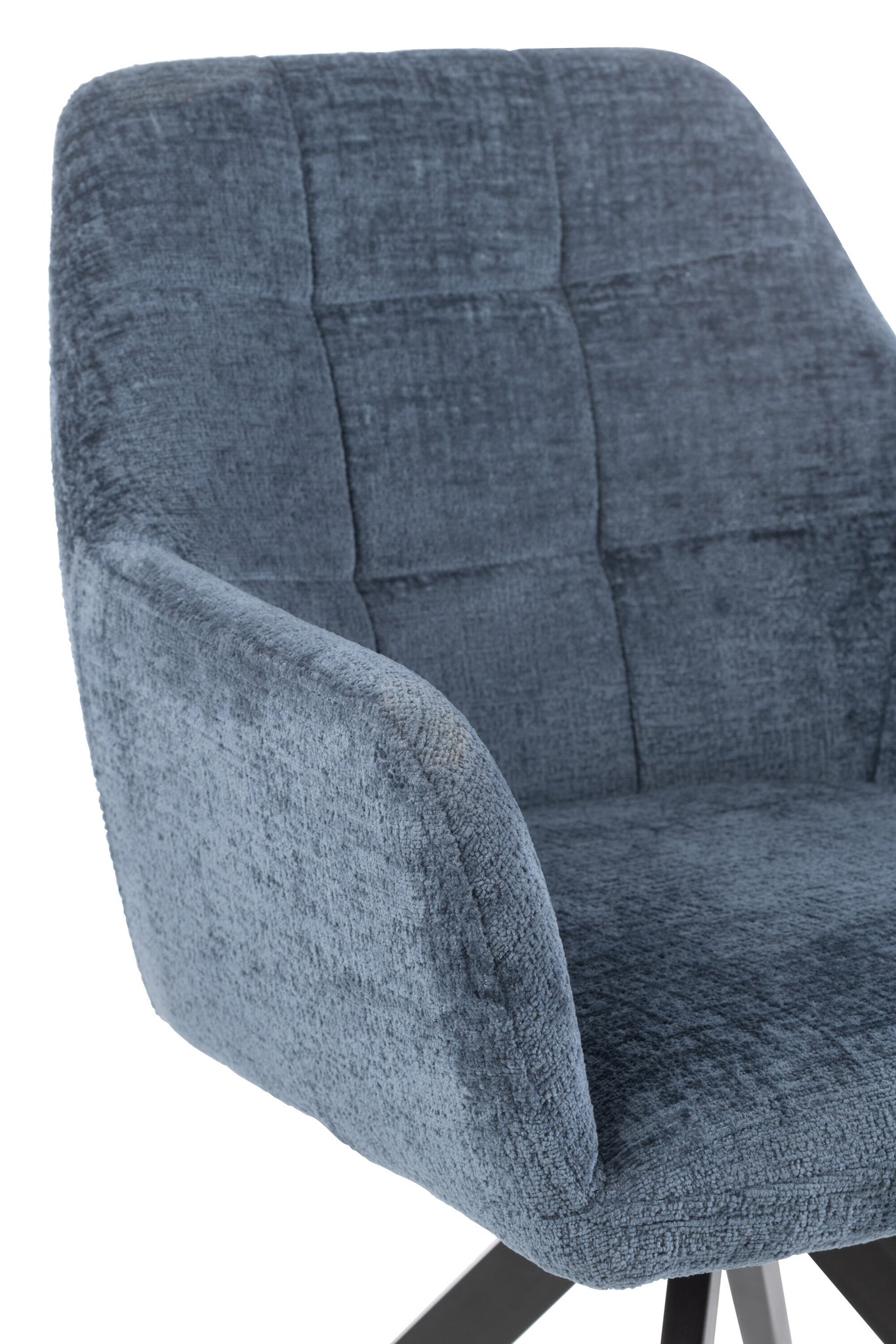 Chair Louna Iron/Acrylic Blue