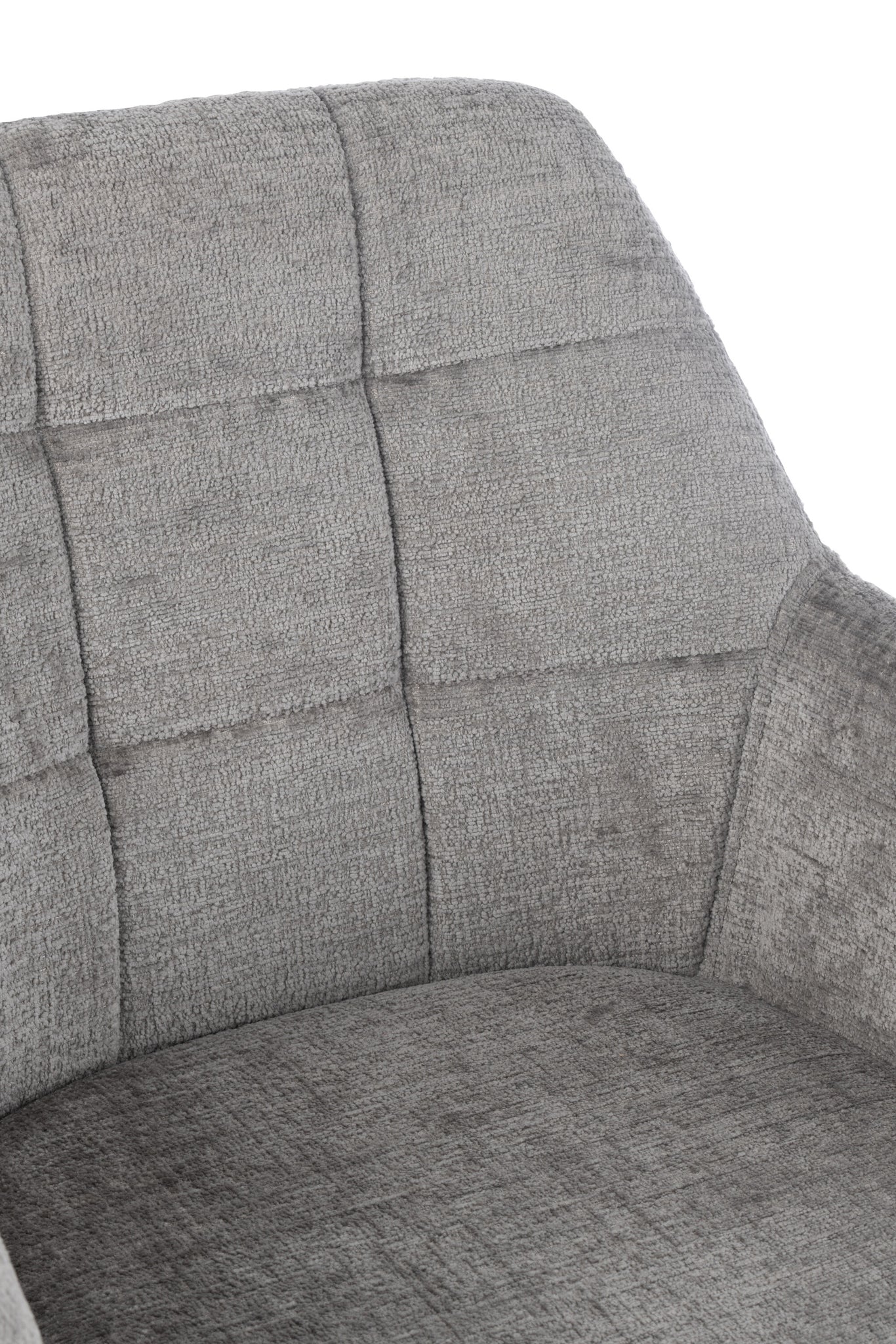 Stuhl Louna Eisen/Acryl Grau