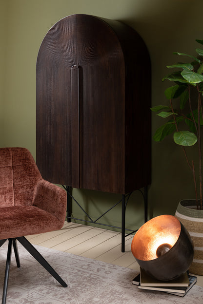 Stuhl Louna Eisen/Acryl Braun