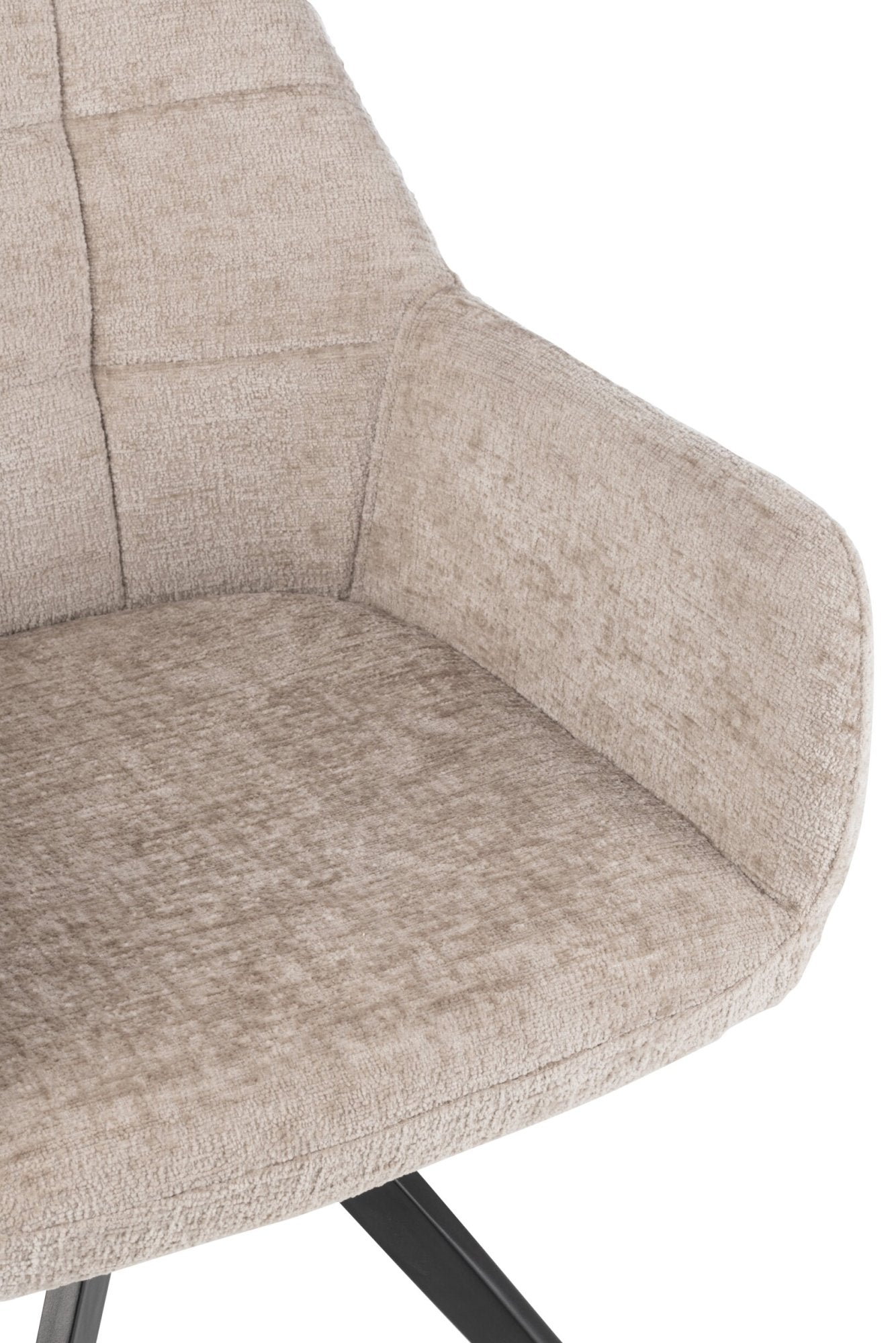 Stuhl Louna Eisen/Acryl Greige