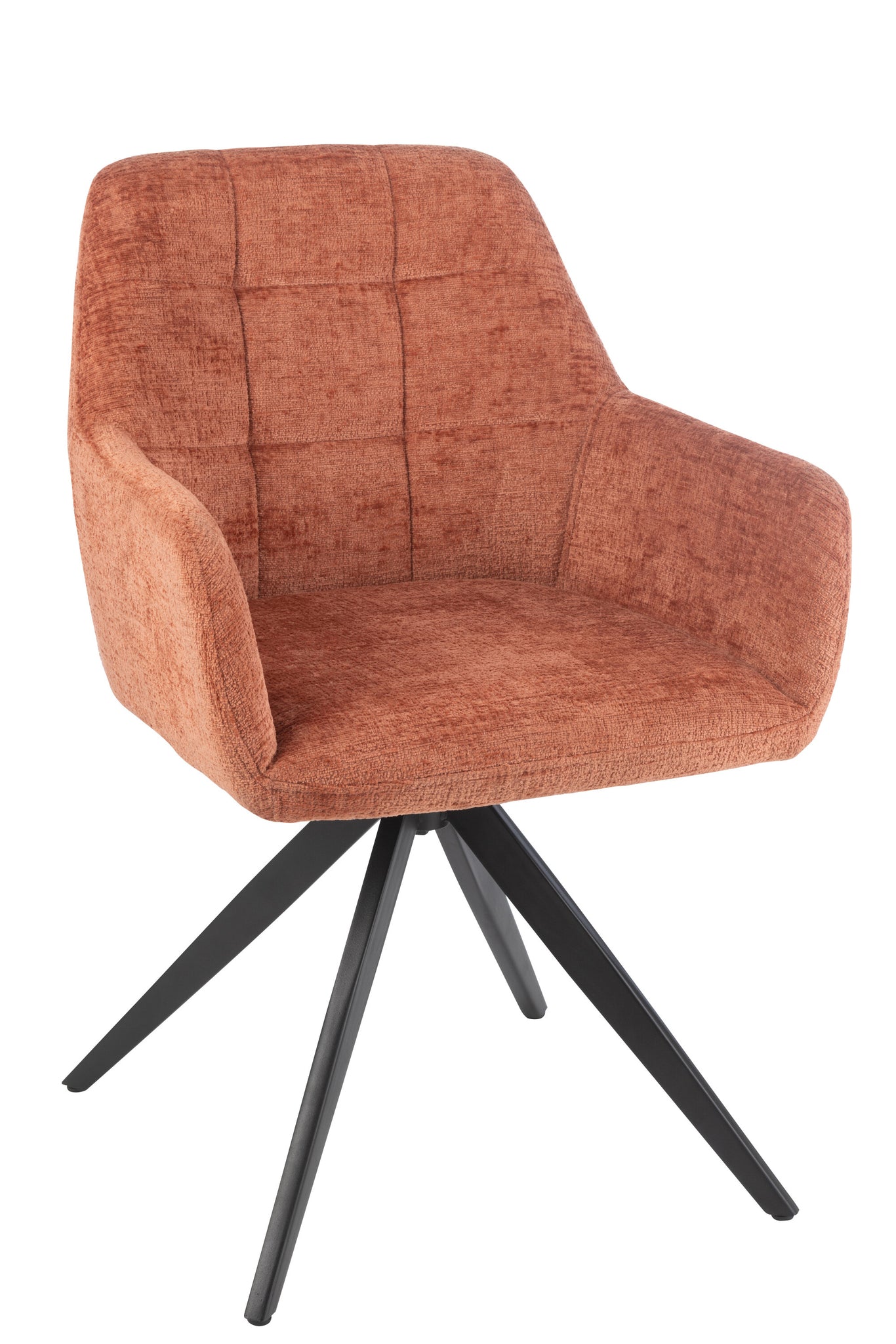 Chair Louna Iron/Acrylic Peach