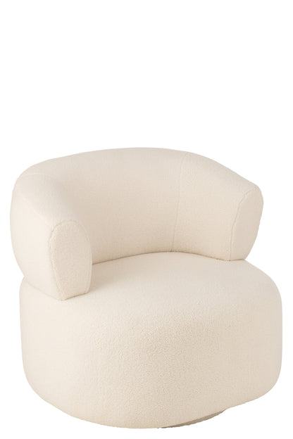 Lounge Seat Universe Foam/Fabric White