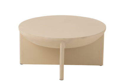 Halfy salontafel – mangohout, beige