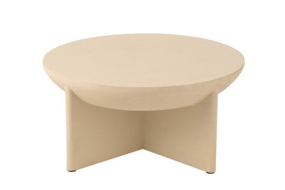 Halfy salontafel – mangohout, beige