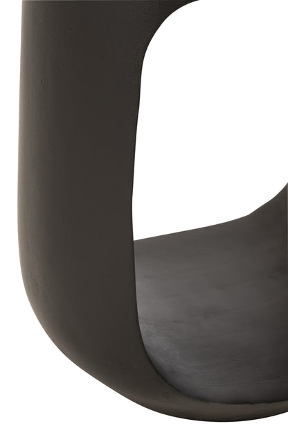 Side Table Pod Mango Wood Black